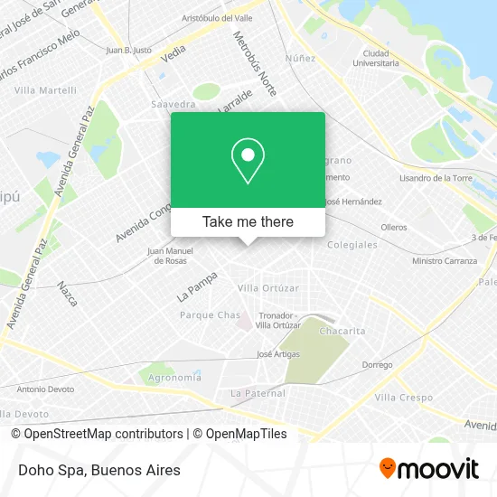 Doho Spa map
