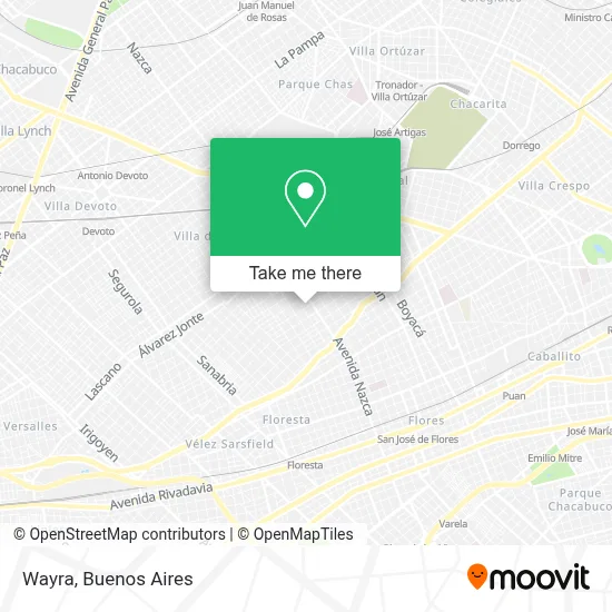 Wayra map