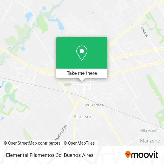 Elemental Filamentos 3d map