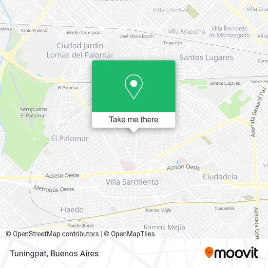 Tuningpat map