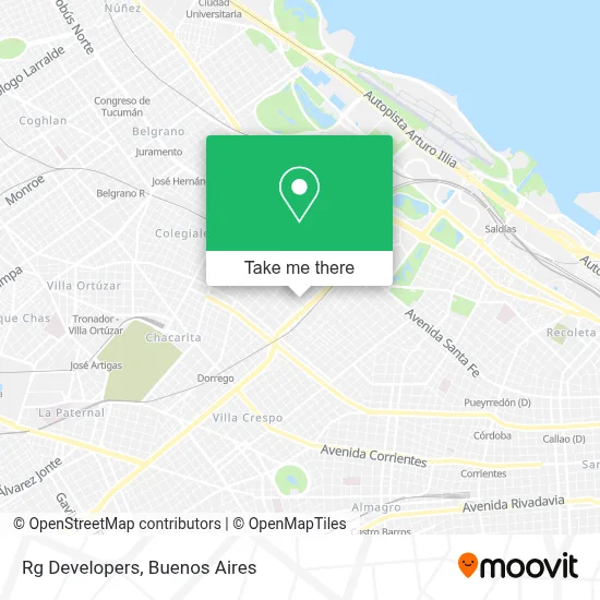 Rg Developers map