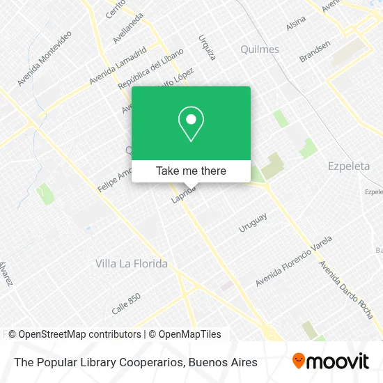 The Popular Library Cooperarios map
