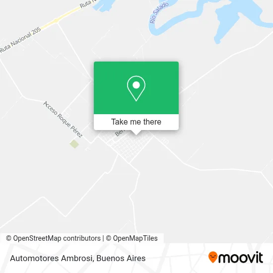 Automotores Ambrosi map