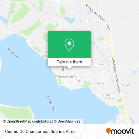 Ciudad De Chascomus map