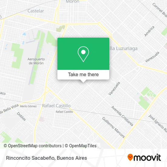 Rinconcito Sacabeño map