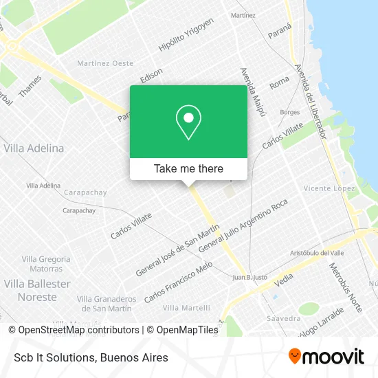 Scb It Solutions map