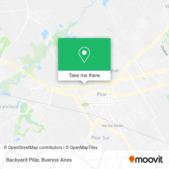 Backyard Pilar map