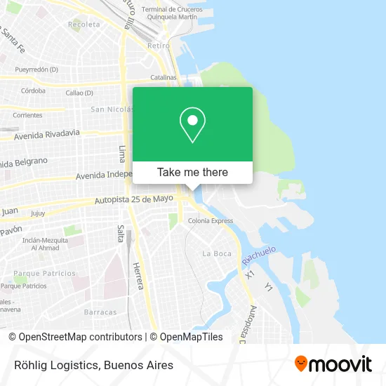 Röhlig Logistics map