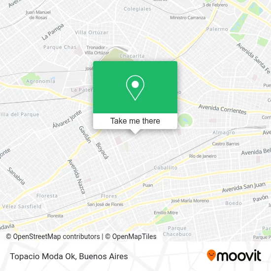 Topacio Moda Ok map