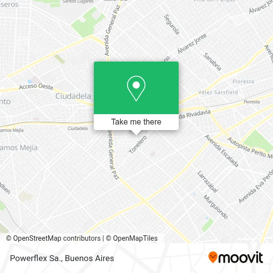 Powerflex Sa. map