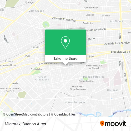 Microtex map