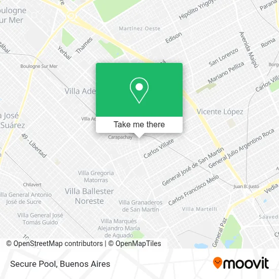 Secure Pool map