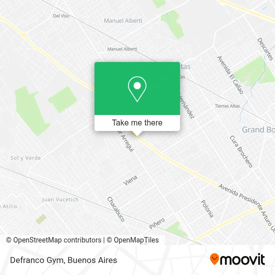 Defranco Gym map