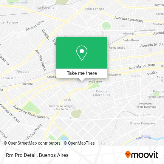 Rm Pro Detail map