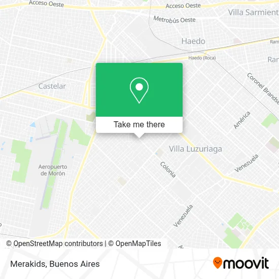 Merakids map
