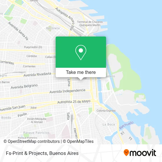 Fs-Print & Projects map