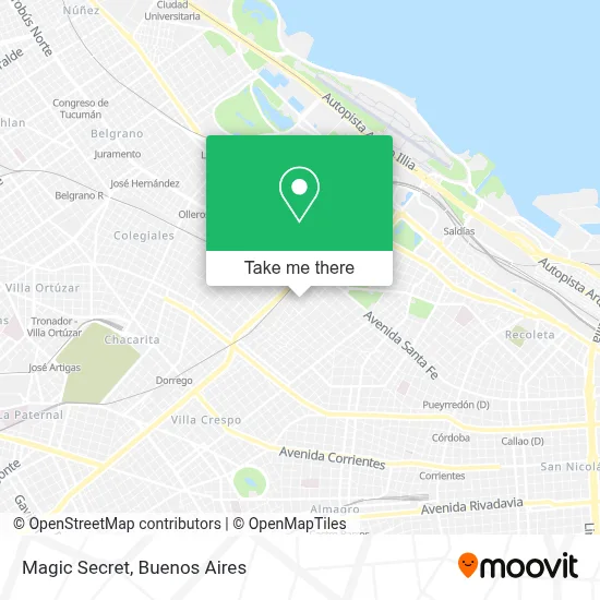 Magic Secret map