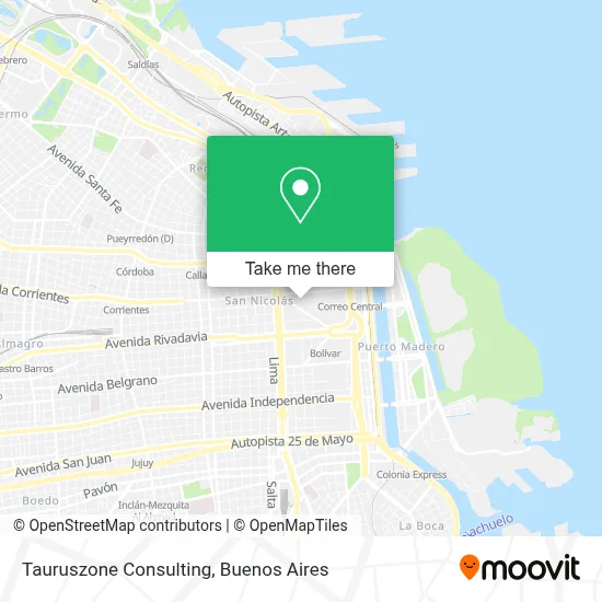 Tauruszone Consulting map