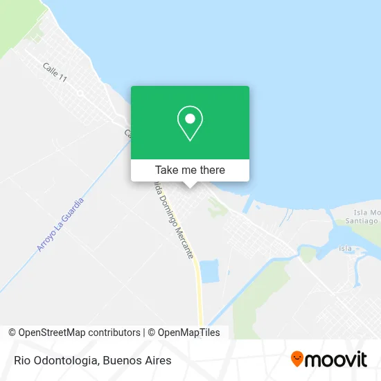 Rio Odontologia map