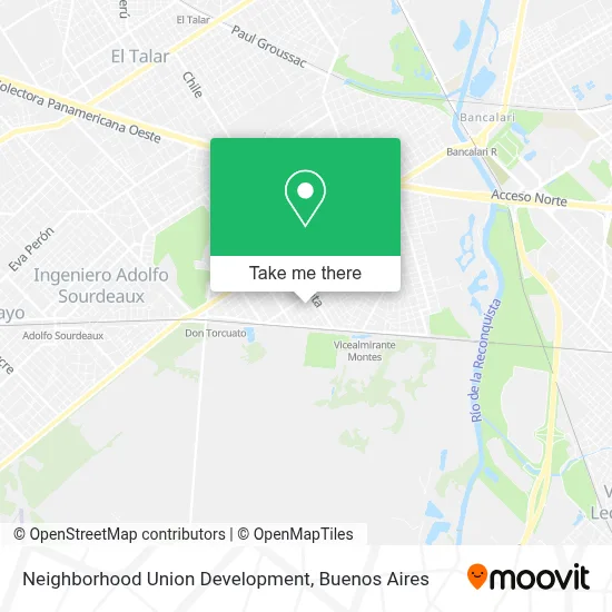 Neighborhood Union Development map
