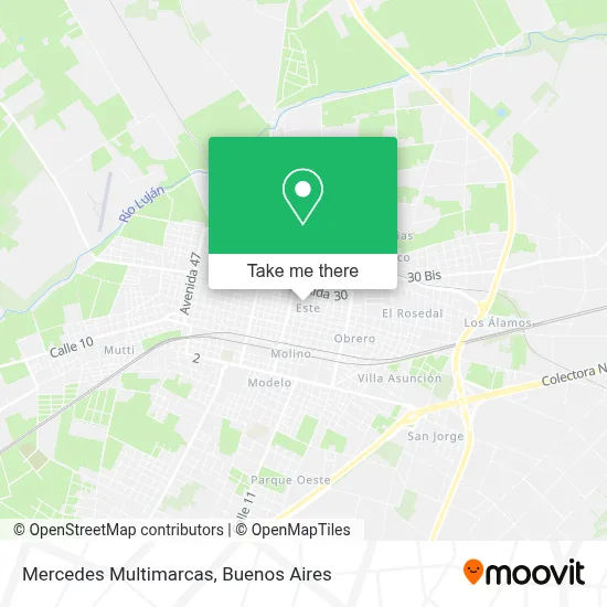 Mercedes Multimarcas map