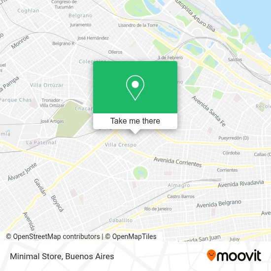 Minimal Store map