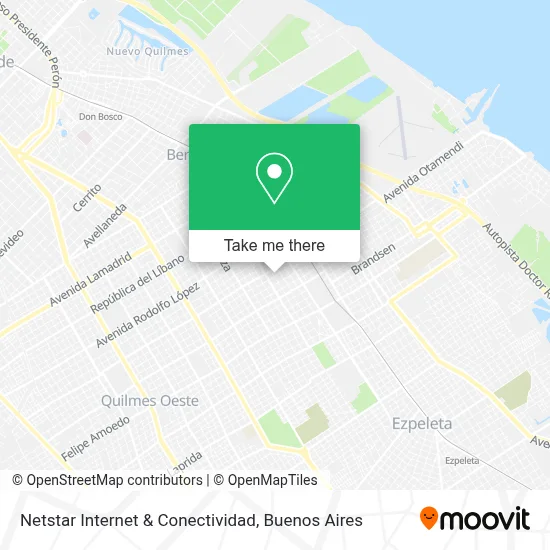 Netstar Internet & Conectividad map