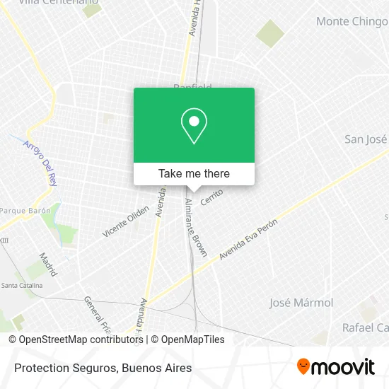 Protection Seguros map