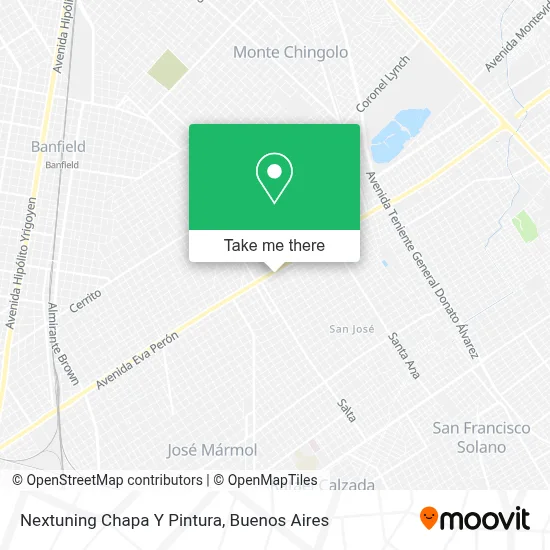 Nextuning Chapa Y Pintura map
