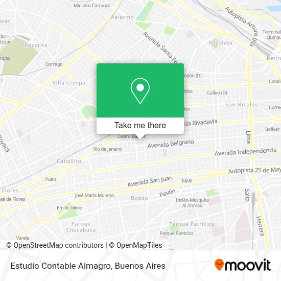Estudio Contable Almagro map