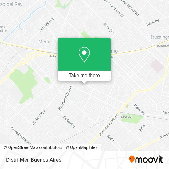 Distri-Mer map