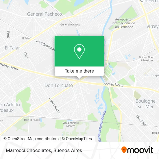 Marrocci.Chocolates map