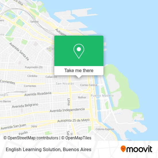 English Learning Solution map