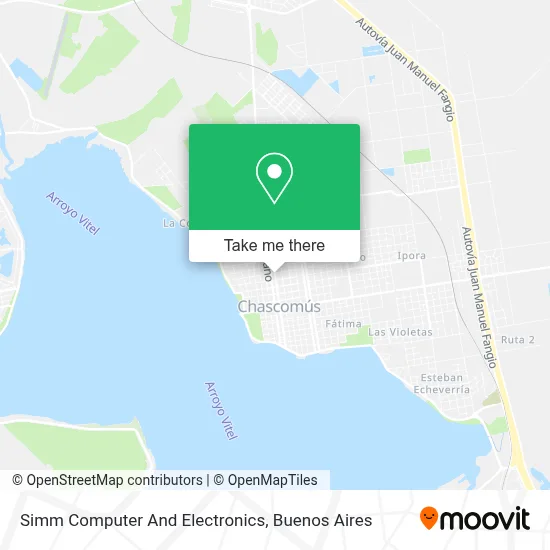 Simm Computer And Electronics map