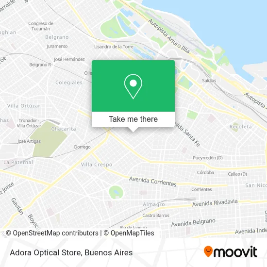 Adora Optical Store map