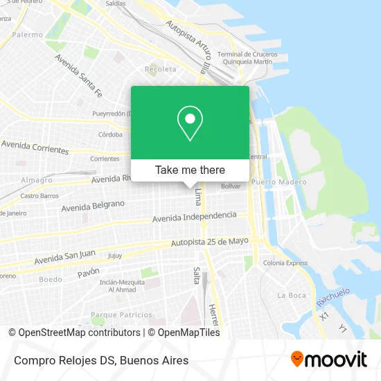 Compro Relojes DS map