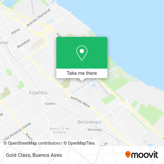 Gold Class map