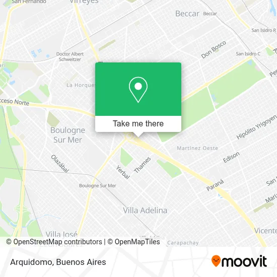 Arquidomo map