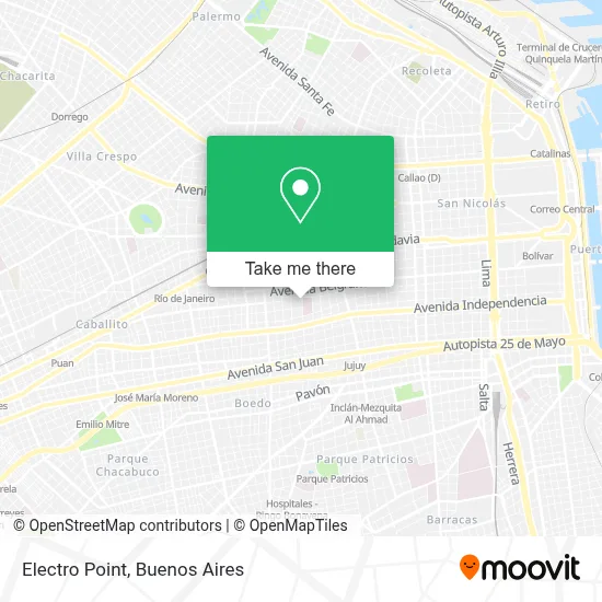 Electro Point map