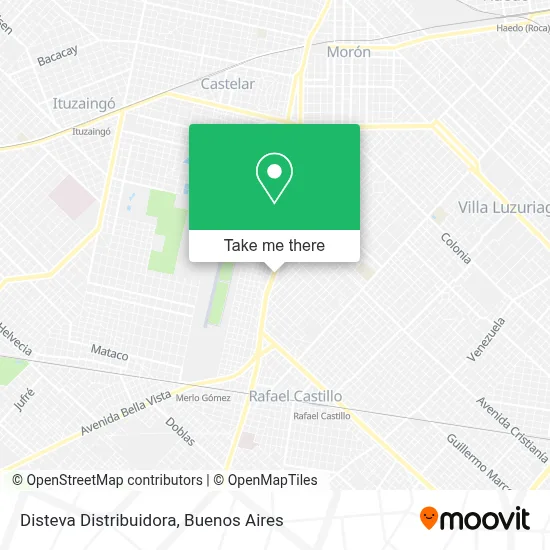 Disteva Distribuidora map