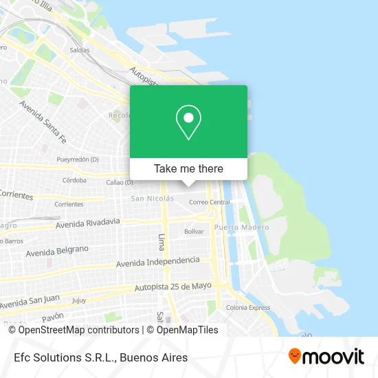 Efc Solutions S.R.L. map