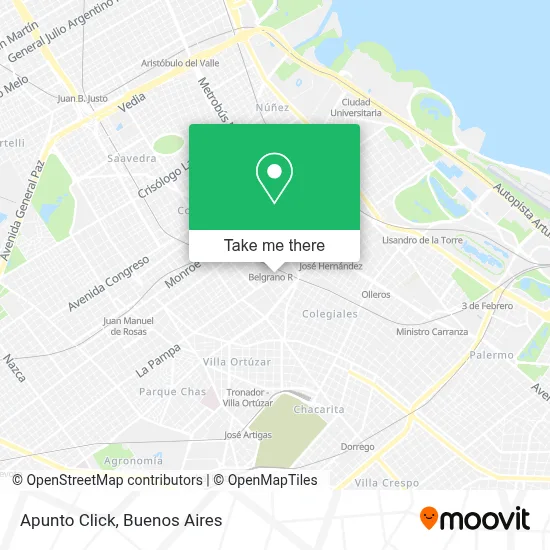 Apunto Click map