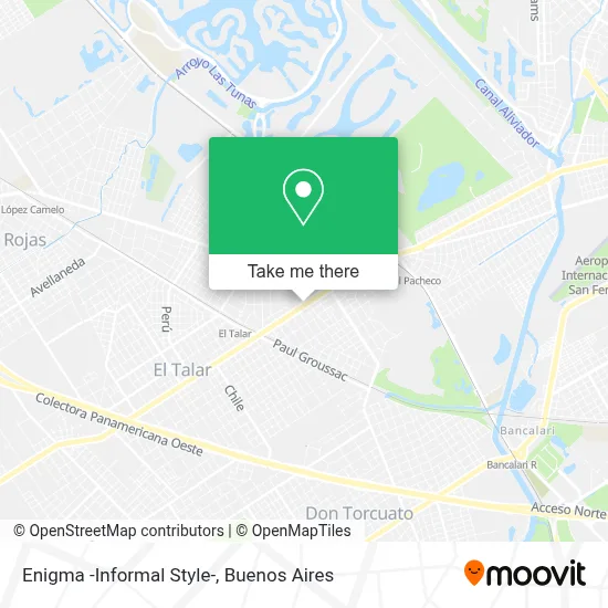 Enigma -Informal Style- map