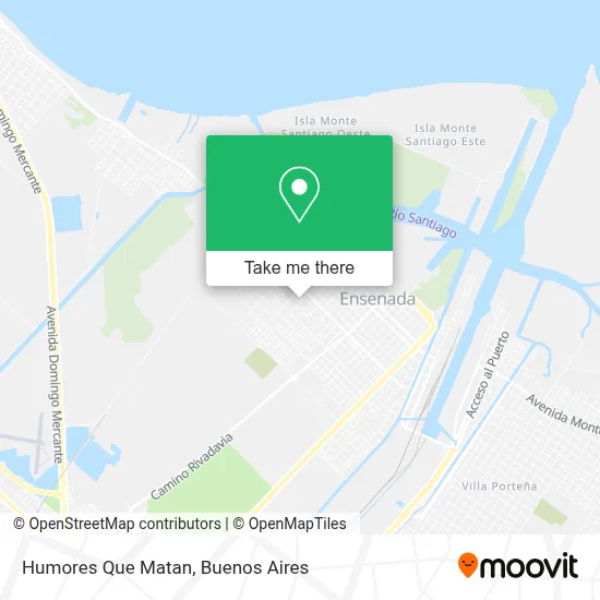 Humores Que Matan map