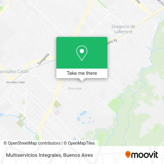 Multiservicios Integrales map