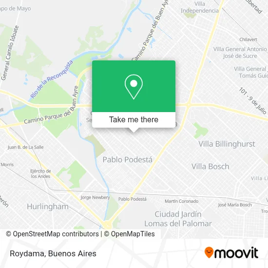 Roydama map