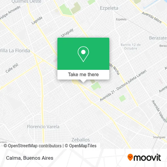 Calma map