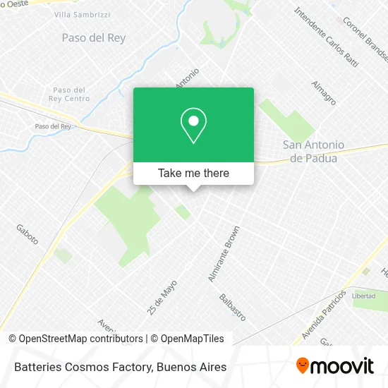 Batteries Cosmos Factory map