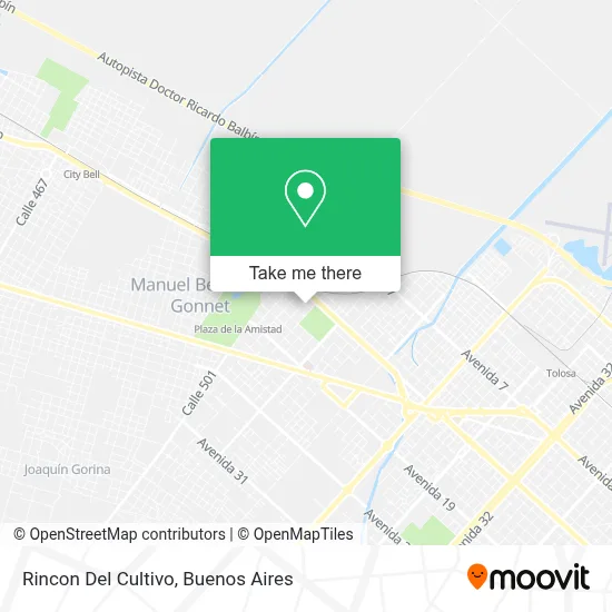 Rincon Del Cultivo map