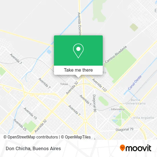 Don Chicha map